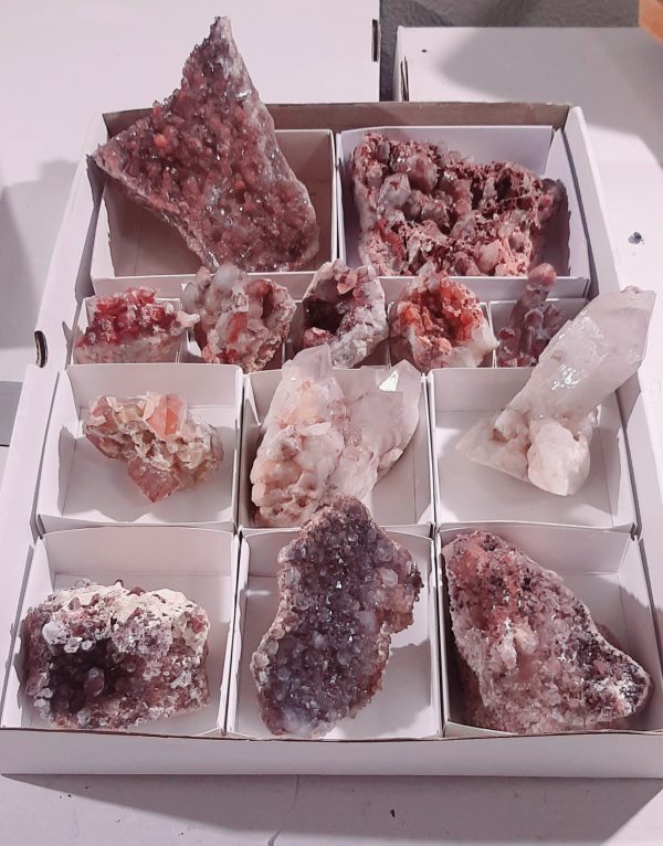 Orange River Mix Haematite Crystals